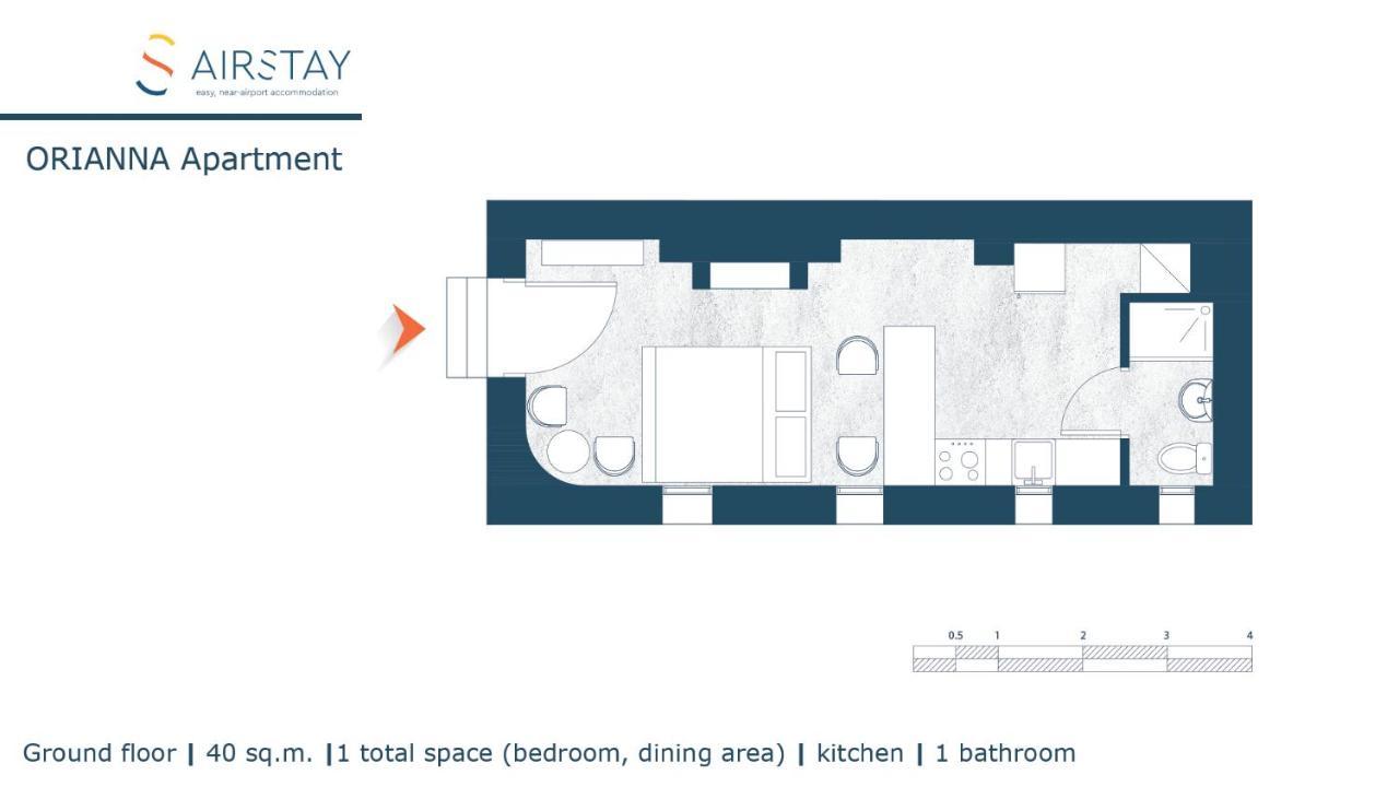 Orianna Apartment Airport By Airstay Spáta Eksteriør bilde